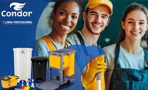 Imagem: Condor anuncia transição da sua linha de limpeza institucional