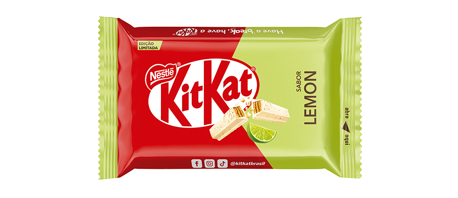 Imagem destaque: Nestlé anuncia volta do KitKat sabor limão
