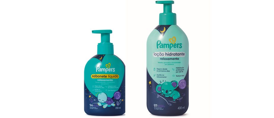 Imagem destaque: Pampers amplia portfólio com sabonete líquido e loção hidratante