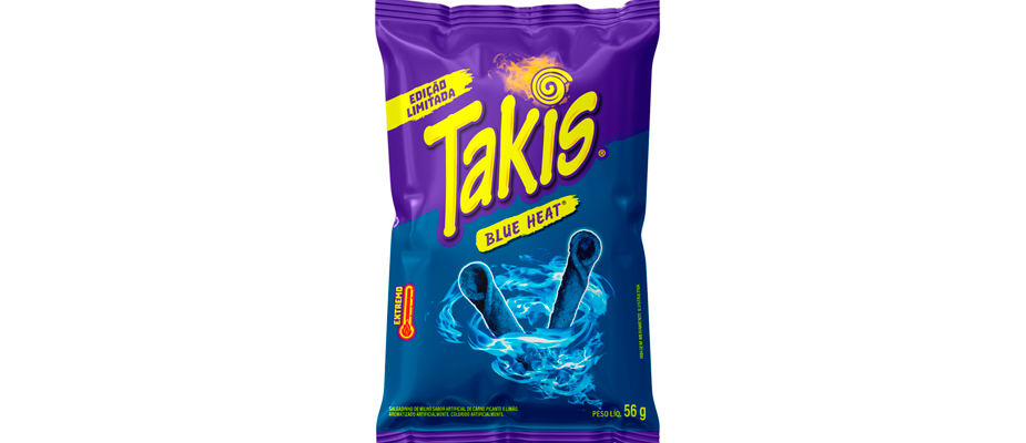 Imagem destaque: Takis aumenta intensidade do portfólio com lançamento do sabor Blue Heat