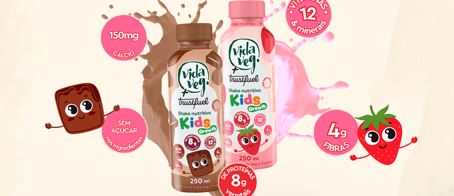Imagem destaque: Vida Veg entra no canal farma com lançamento de linha infantil