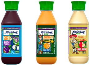 Imagem: Natural One lança linha de suco infantil inspirada em Toy Story