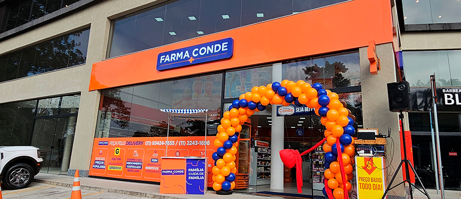 Imagem destaque: Farma Conde prevê 70 novas lojas em Minas Gerais