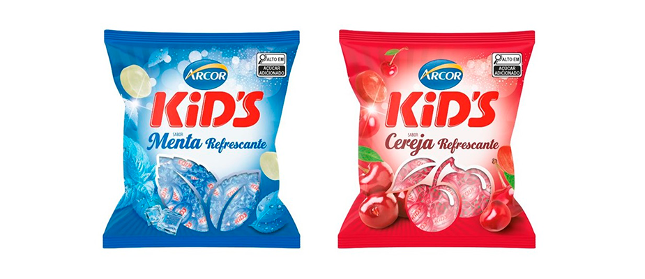 Imagem destaque: Linha de balas duras da Arcor recebe dois novos sabores