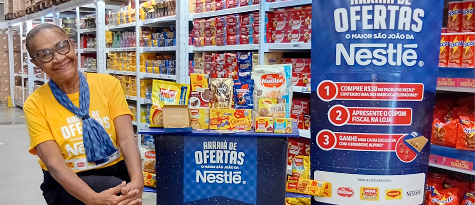 Imagem destaque: Nestlé contrata colaboradores com mais de 60 anos para atuação em PDVs