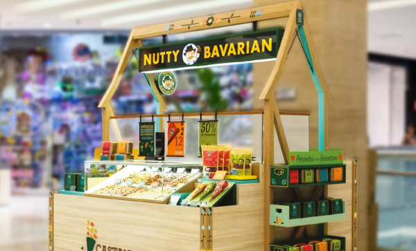 Imagem: Novo formato da Nutty Bavarian traz quiosque de 15 metros quadrados