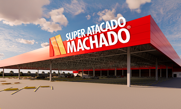Imagem: Super Atacado Machado constrói loja em Sinop (MT)