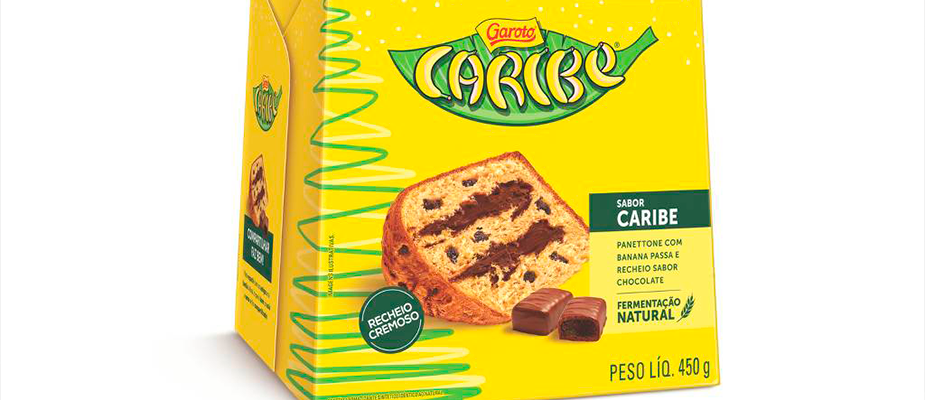 Imagem destaque: Garoto aposta em novo panettone sabor Caribe