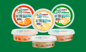 Imagem: Vida Veg lança linha Homus Sabores, com três versões