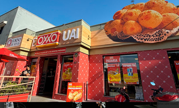 Imagem: OXXO e Forno de Minas se unem em loja emblemática focada no food service