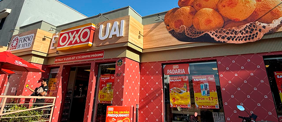 Imagem destaque: OXXO e Forno de Minas se unem em loja emblemática focada no food service