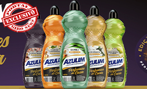 Imagem: Azulim amplia portfólio e lança Limpadores Perfumados