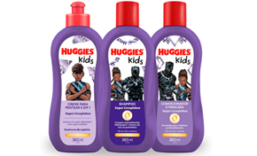 Imagem: Huggies lança linha de banho para crianças com cabelos crespos