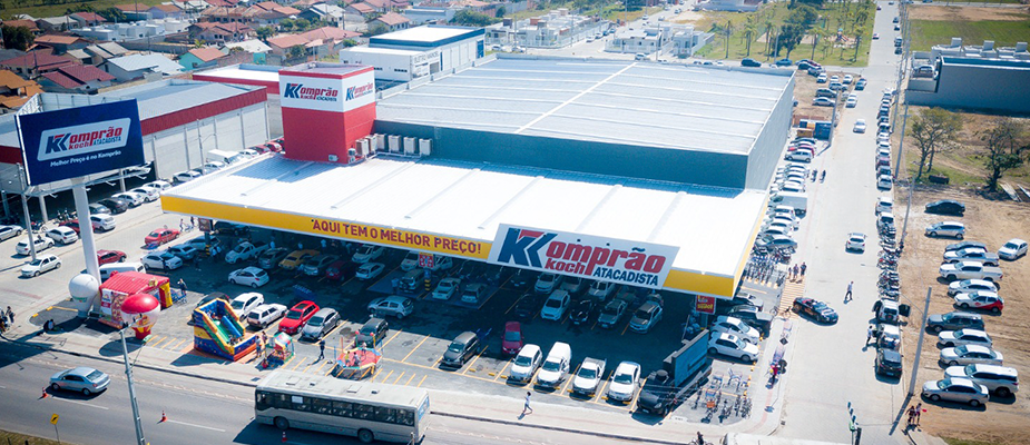 Imagem destaque: Unidade do Komprão em Tijucas (SC) será reformada