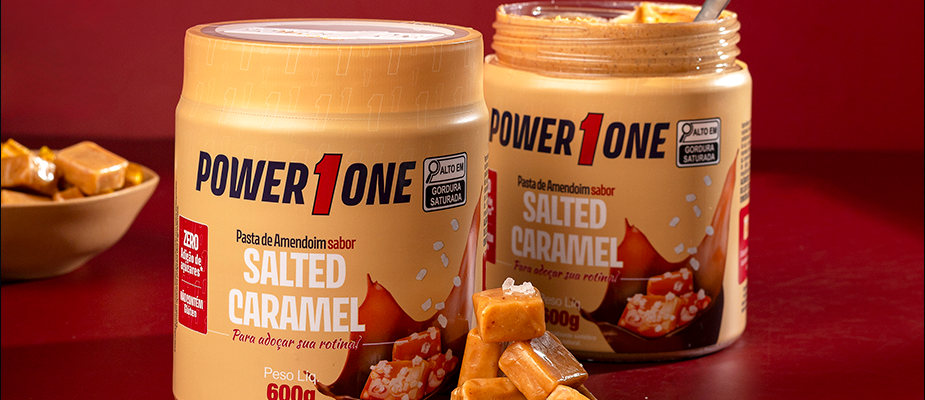 Imagem destaque: Power1One anuncia novos sabores de pasta de amendoim