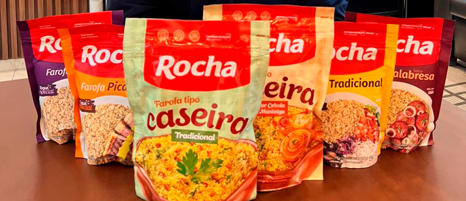 Imagem destaque: Rocha Alimentos relança farofas e anuncia nova linha no portfólio