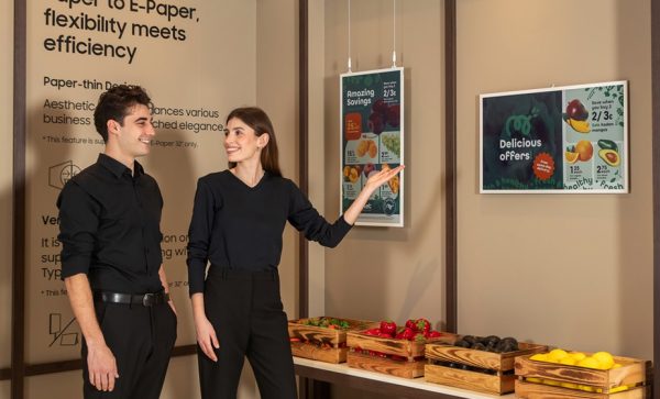 Imagem: Samsung lança solução de sinalização digital para o varejo