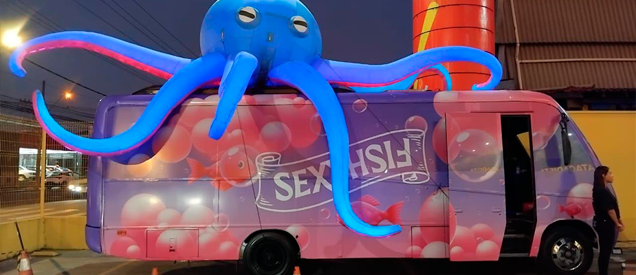 Imagem destaque: Em ação itinerante, Casa Flora leva marca Sexy Fish para redes varejistas em SP e RJ