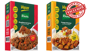 Imagem: Vapza e Knorr fecham parceria para lançar linha de refeições prontas