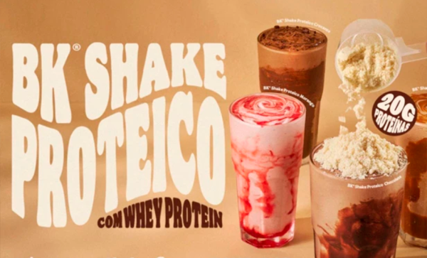 Imagem: Burguer King apresenta BK Shake Proteíco e amplia portfólio de milk-shakes