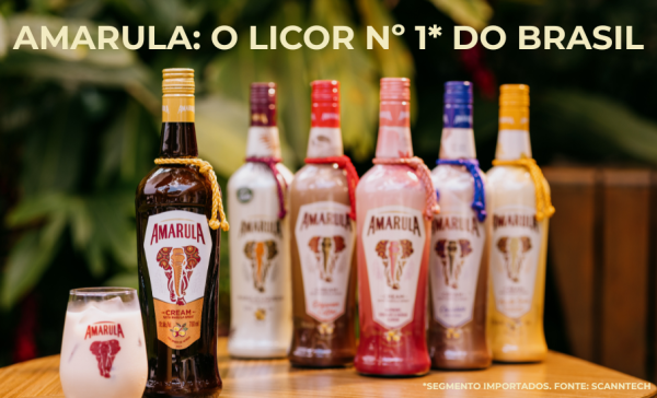 Imagem: Amarula completa 30 anos de liderança no Brasil e reforça investimento no varejo