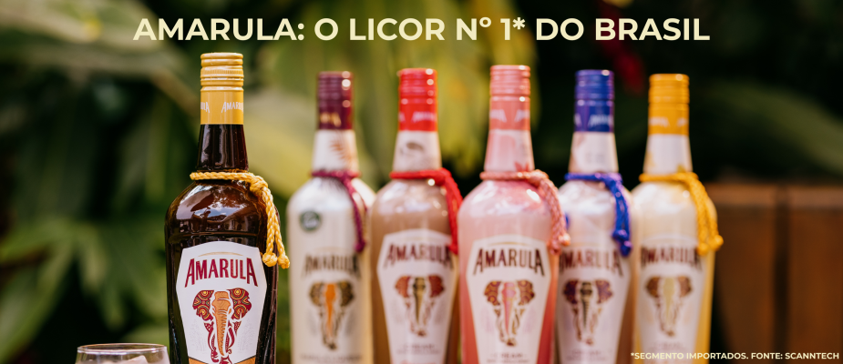Imagem destaque: Amarula completa 30 anos de liderança no Brasil e reforça investimento no varejo