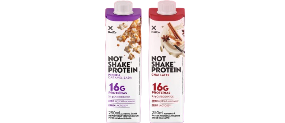 Imagem destaque: NotCo expande linha NotShake Protein com novos sabores