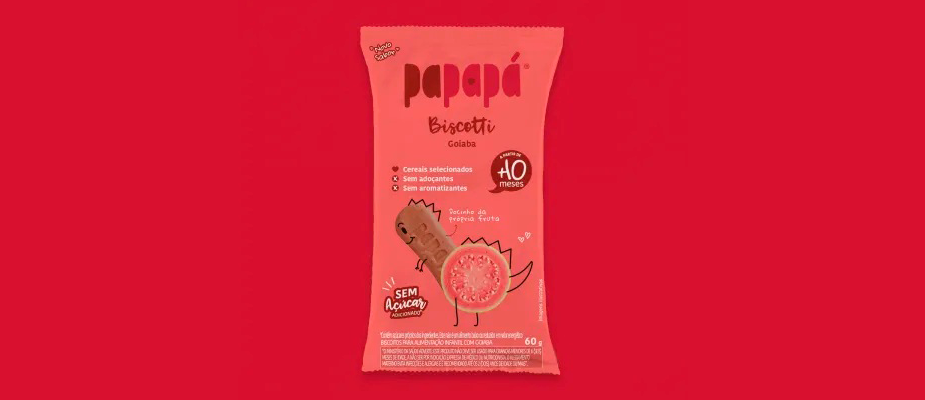 Imagem destaque: Papapá amplia linha Biscotti com dois novos sabores