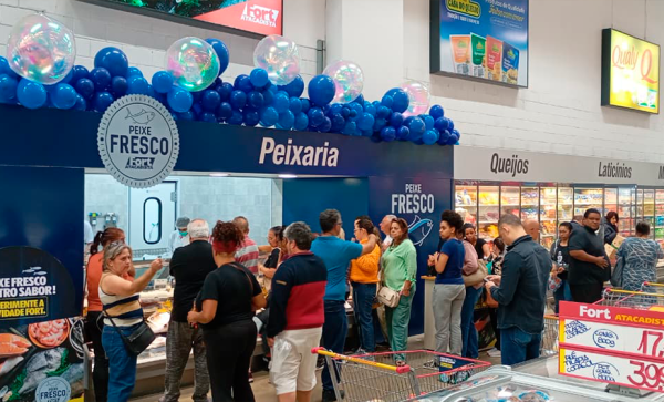 Imagem: Fort Atacadista amplia mix de serviços e estreia sua primeira peixaria