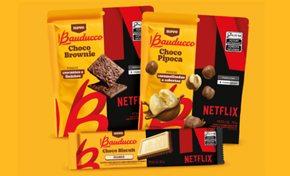 Imagem: Bauducco e Netflix lançam snacks e embalagens personalizadas