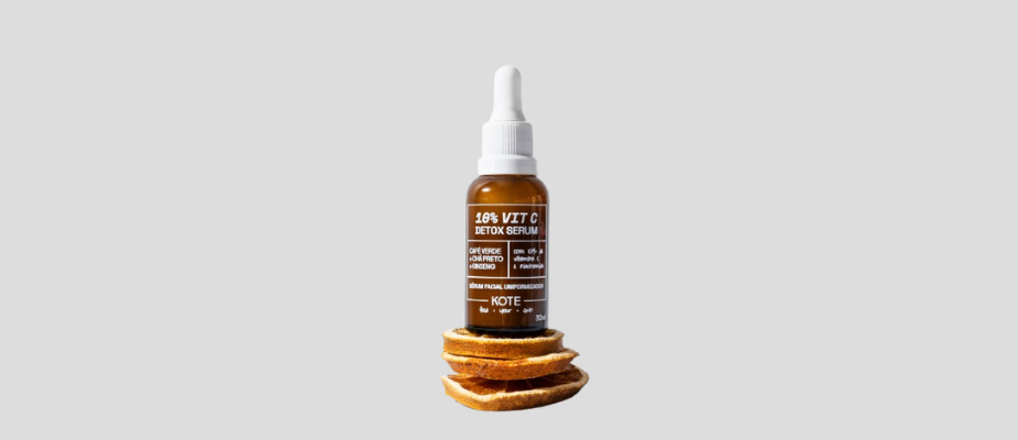 Imagem destaque: Kote lança produto de skincare com 10% de Vitamina C