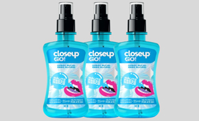 Imagem: Closeup estreia na categoria de spray bucal