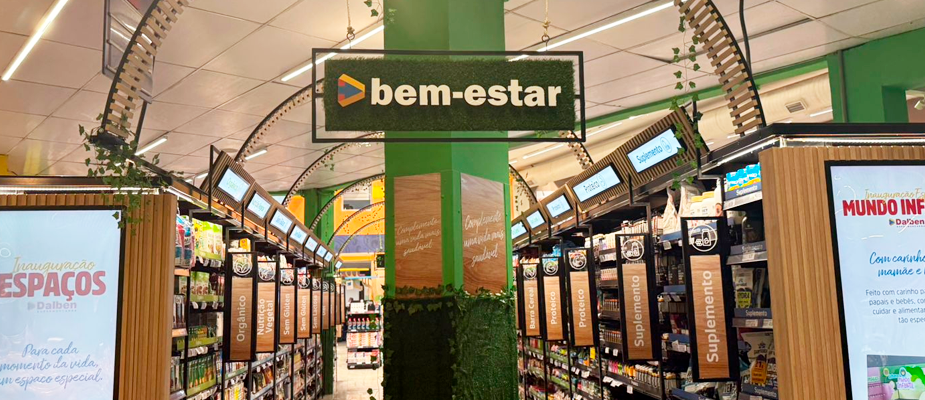 Imagem destaque: Rede Dalben aposta em gerenciamento de categoria com 4 espaços temáticos