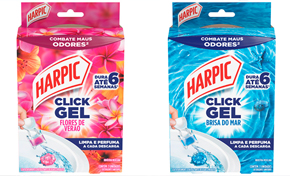 Imagem: Click Gel é novidade no portfólio da Harpic