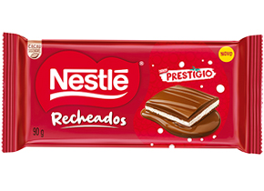 Imagem: Nestlé anuncia nova linha de tabletes recheados