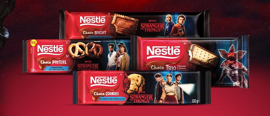 Imagem destaque: Nestlé e Netflix apresentam campanha com a temporada final de Stranger Things