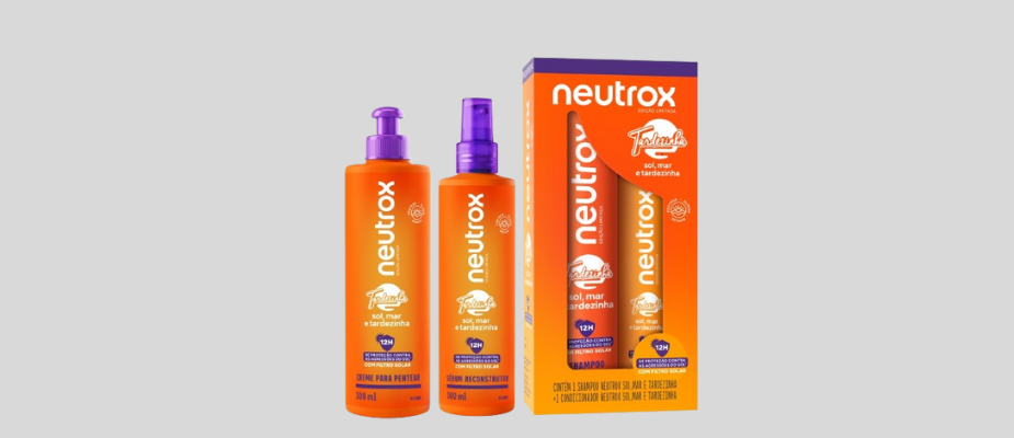 Imagem destaque: Neutrox anuncia linha para cabelos em parceria com a turnê Tardezinha