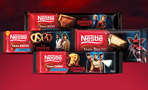 Imagem: Nestlé e Netflix apresentam campanha com a temporada final de Stranger Things