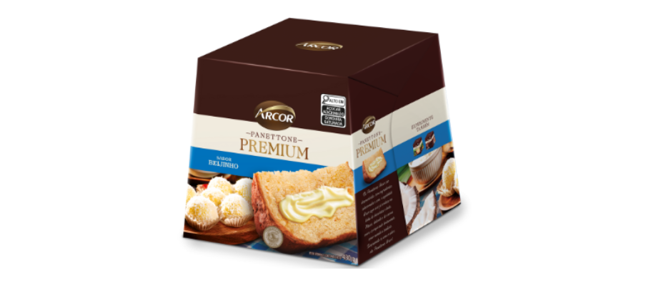 Imagem destaque: Arcor lança panettone sabor beijinho