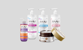 Imagem: Raavi anuncia linha de cremes hidratantes