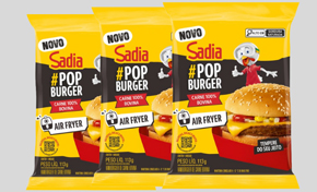 Imagem: Sadia lança linha Pop Burger com embalagens personalizadas