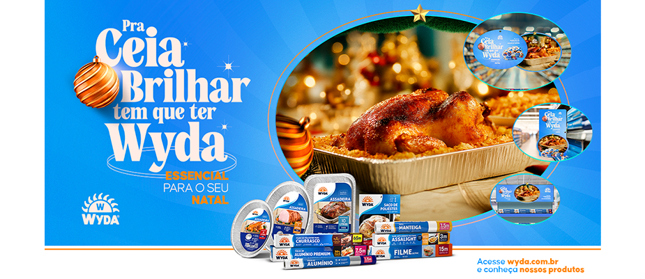 Imagem destaque: Wyda amplia visibilidade no PDV para os preparos de Natal