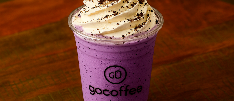 Imagem destaque: Go Coffee entra no clima de Halloween com Frappe de Uva