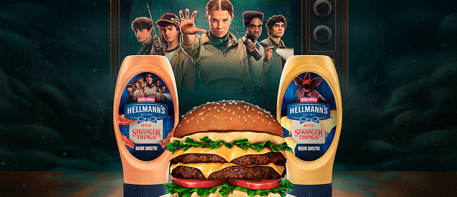 Imagem destaque: Hellmann’s anuncia novas maioneses inspiradas em Stranger Things