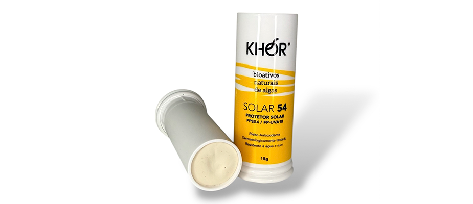 Imagem destaque: KHOR lança protetor solar em bastão FPS 54