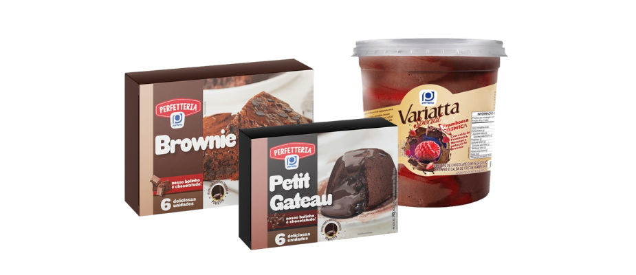 Imagem destaque: Perfetto lança sorvete com pedaços de brownie