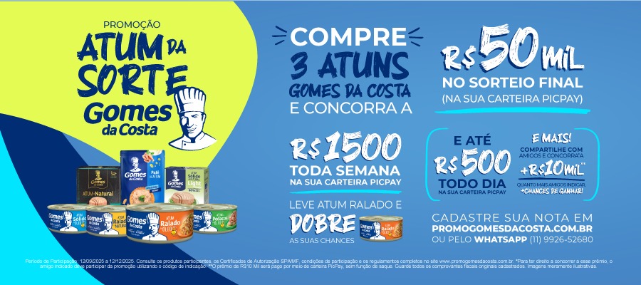 Imagem destaque: Gomes da Costa lança campanha para impulsionar vendas de atum