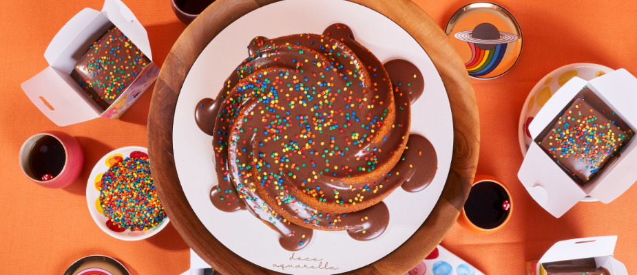 Imagem destaque: Rappi Turbo e Doce Aquarella lançam bolo para celebrar 1 ano de vendas exclusivas