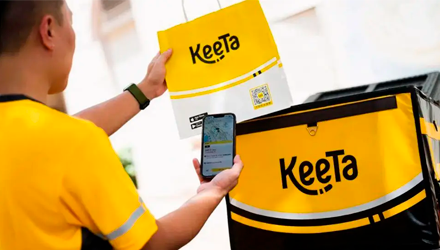 Imagem: Keeta inicia operação no litoral paulista no fim deste mês