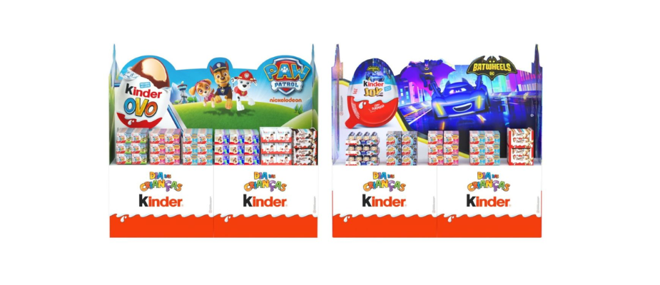 Imagem destaque: Kinder investe em ativação nos pontos de venda para o Dia das Crianças